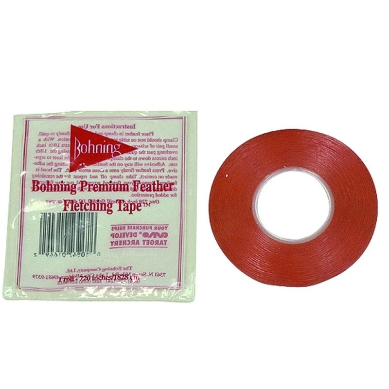 BOHNING DOUBLE FACE PREMIUM FEATHER FLETCHING TAPE