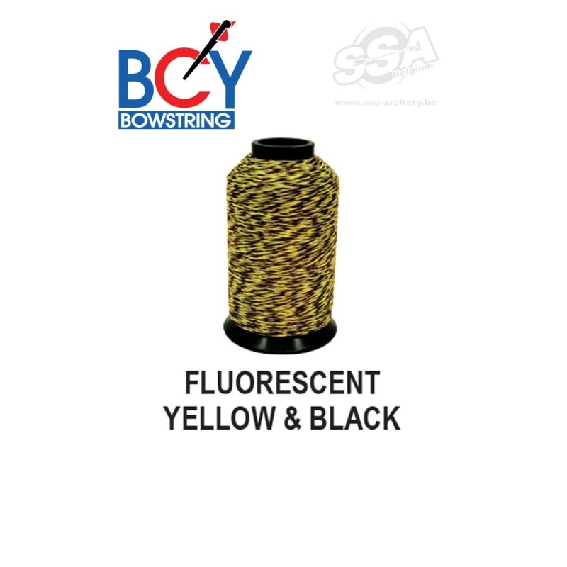 1/4 LBS FLUOR YELLOW & BLACK BCY