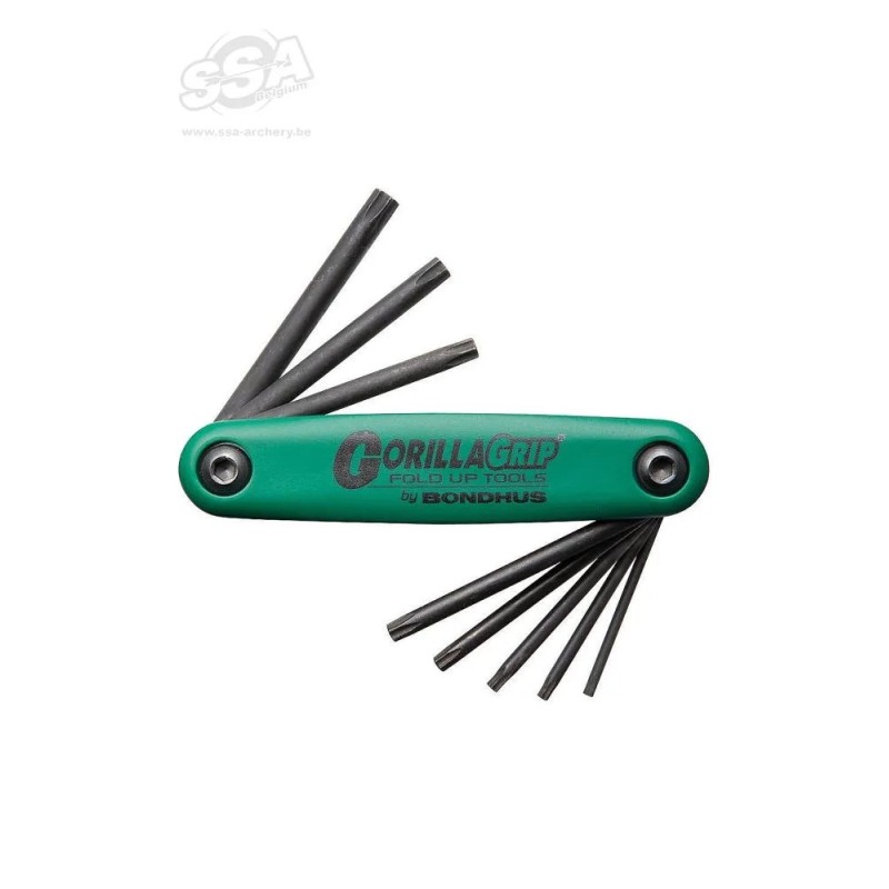 JEU DE CLES TORX  T6 A T25 BONDHUS