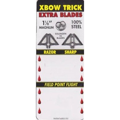 RECHANGE DE LAME POUR  XTRICK 1 1/8"  100/150 GR