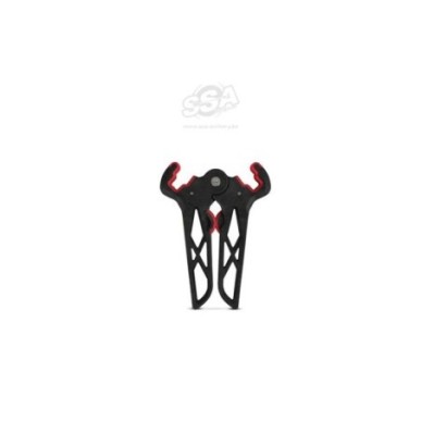 TRU GLO REPOSE ARC BOW STAND MINI BLACK/RED