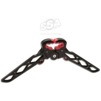 TRU GLO REPOSE ARC BOW JACK STANDARD BLACK/RED