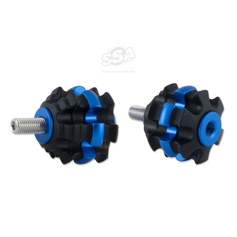 'TEC X MODULATE' 1.5" DAMPER 5/16" ANODIZED BLUE AVALON