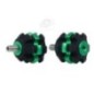 'TEC X MODULATE' 1.5" DAMPER 5/16" ANODIZED GREEN AVALON