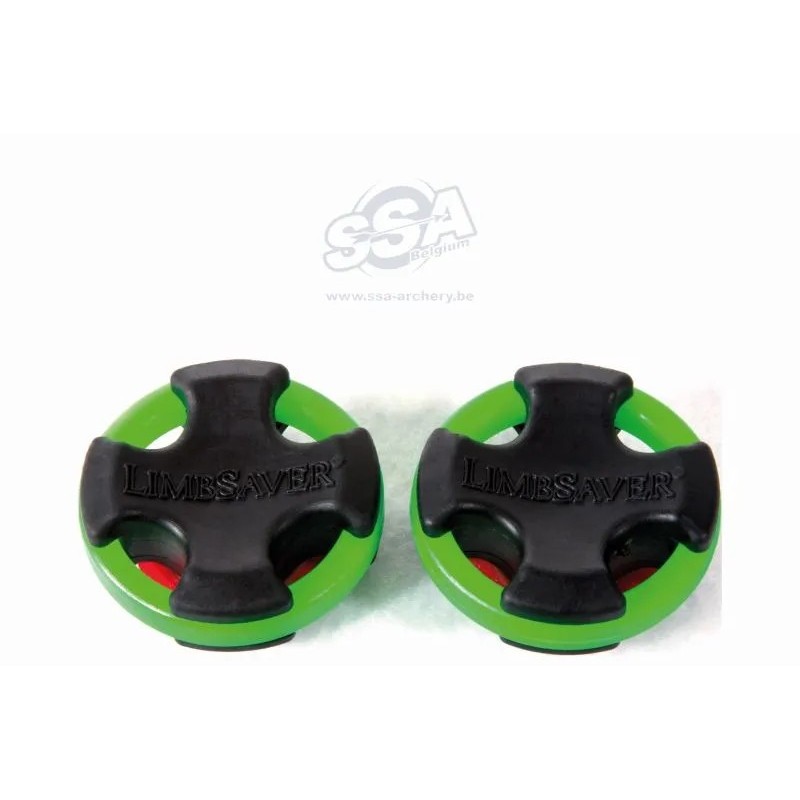 LIMBSAVER BROADBAND SOLID BLACK WITH GREEN BANDS SVL