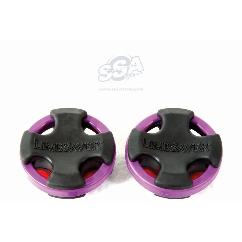 LIMBSAVER BROADBAND SOLID BLACK WITH PURPLE BANDS SVL