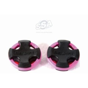 LIMBSAVER BROADBAND SOLID BLACK WITH PINK BANDS SVL