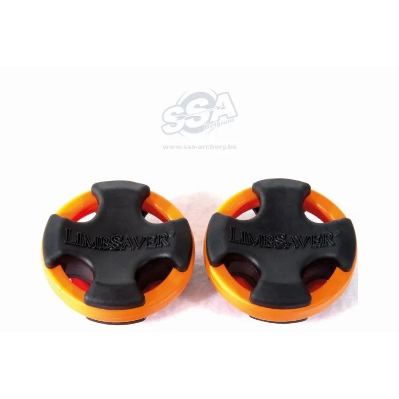 LIMBSAVER BROADBAND SOLID BLACK WITH ORANGE BANDS SVL