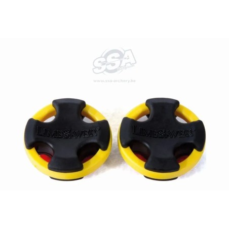 LIMBSAVER BROADBAND SOLID BLACK WITH YELLOW BANDS SVL