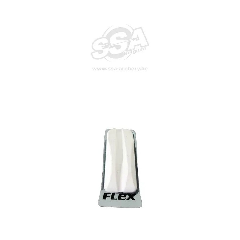 V-FLEX LIMB-STRING DAMPER WHITE 1/PR FLEX ARCHERY