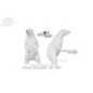 OURS BLANC POLAIRE NATUR FOAM WF 96P