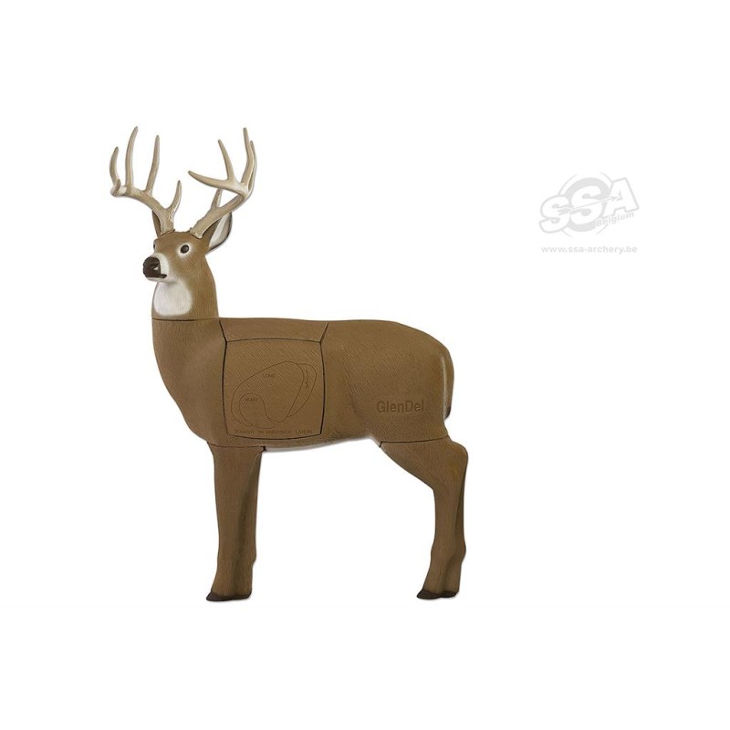 FIELD LOGIC 3D TARGET GLENDEL FULL RUT 157CM WITH 4-SIDED VITAL INSERT