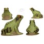 3D TARGET FROG GRENOUILLE GREEN - L26CM H21CM