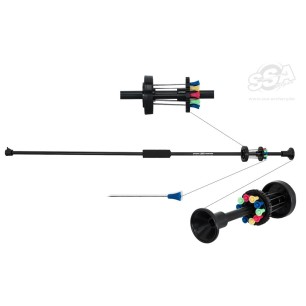 MAXIMAL SARBACANE BLOWGUN NOIRE 30P