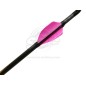 XS WINGS PLUME SPIN VANE FLUO 100MM