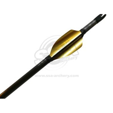 XS WINGS PLUME SPIN VANE METALLIC 40MM