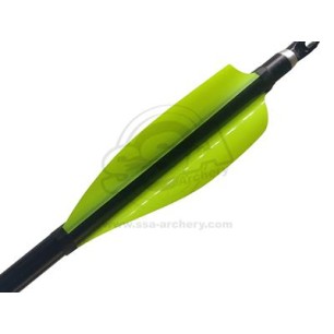 XS WINGS PLUME SPIN VANE FLUO 100MM