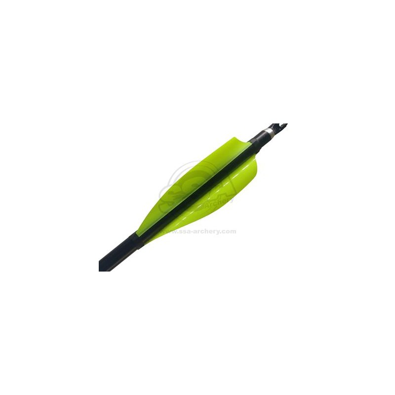 XS WINGS PLUME SPIN VANE FLUO 100MM