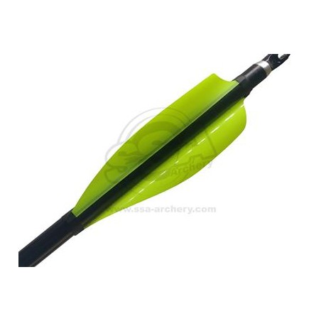 XS WINGS PLUME SPIN VANE FLUO 100MM