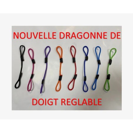 DRAGONNE 2 DOIGTS COULISSANTS