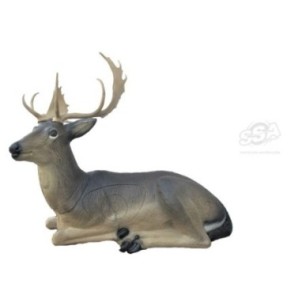 BEDDED DEER MELAS - GROUP 2 - L110cm H62cm SRT TARGETS