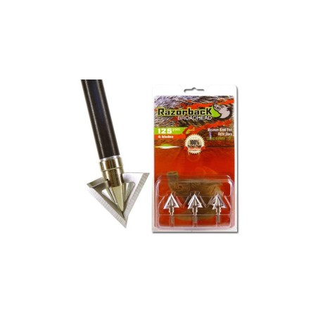 LAME DE CHASSE RAZORBACK 4L 125G 3/PK