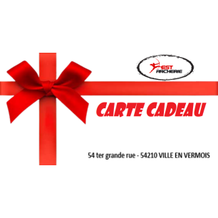 CARTE CADEAU EST ARCHERIE