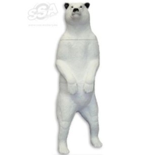 POLAR BEAR STANDING - GROUP 1 - L55cm H180cm SRT TARGETS