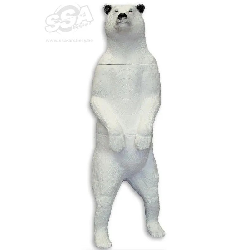 POLAR BEAR STANDING - GROUP 1 - L55cm H180cm SRT TARGETS