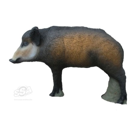 RED BOAR- GROUP 3 - L78cm H51cm SRT TARGETS