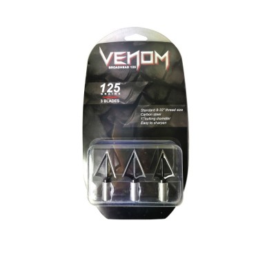 LAME DE CHASSE VENOM 125G 3/PK