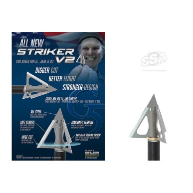 LAME DE CHASSE STRIKER V2 FIXE G5 3/PK