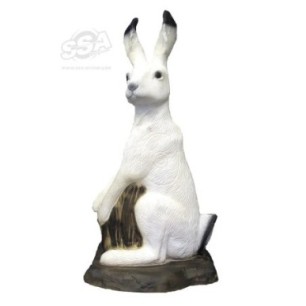 HARE WHITE - GROUP 4 - L30cm H77cm SRT TARGETS