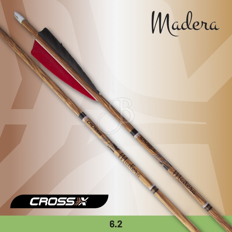 CROSS-X FLECHE MADERA PLUMES NATURELLES