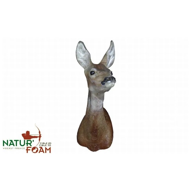 TETE CHEVRETTE NATUR FOAM