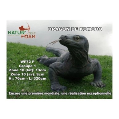 DRAGON DE KOMODO NATUR FOAM