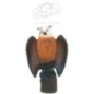 HIBOU / GUFO - DIM:70x46x19CM  GROUP 3 WILD LIFE