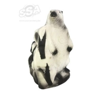 MARMOT BLANC/MARMOTTA POLAR-DIM:49x30x26CM GROUP 4 WILD LIFE