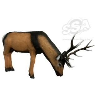 CERF QUI BOIT/ CERVO BEVE-DIM:185x115x45CM GRP 1 WILD LIFE